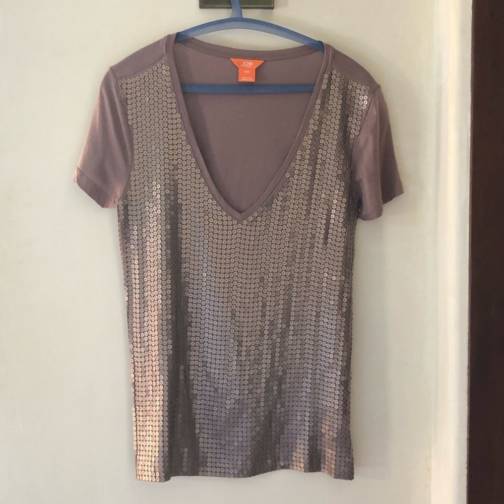 Joe Fresh Sequin Blouse